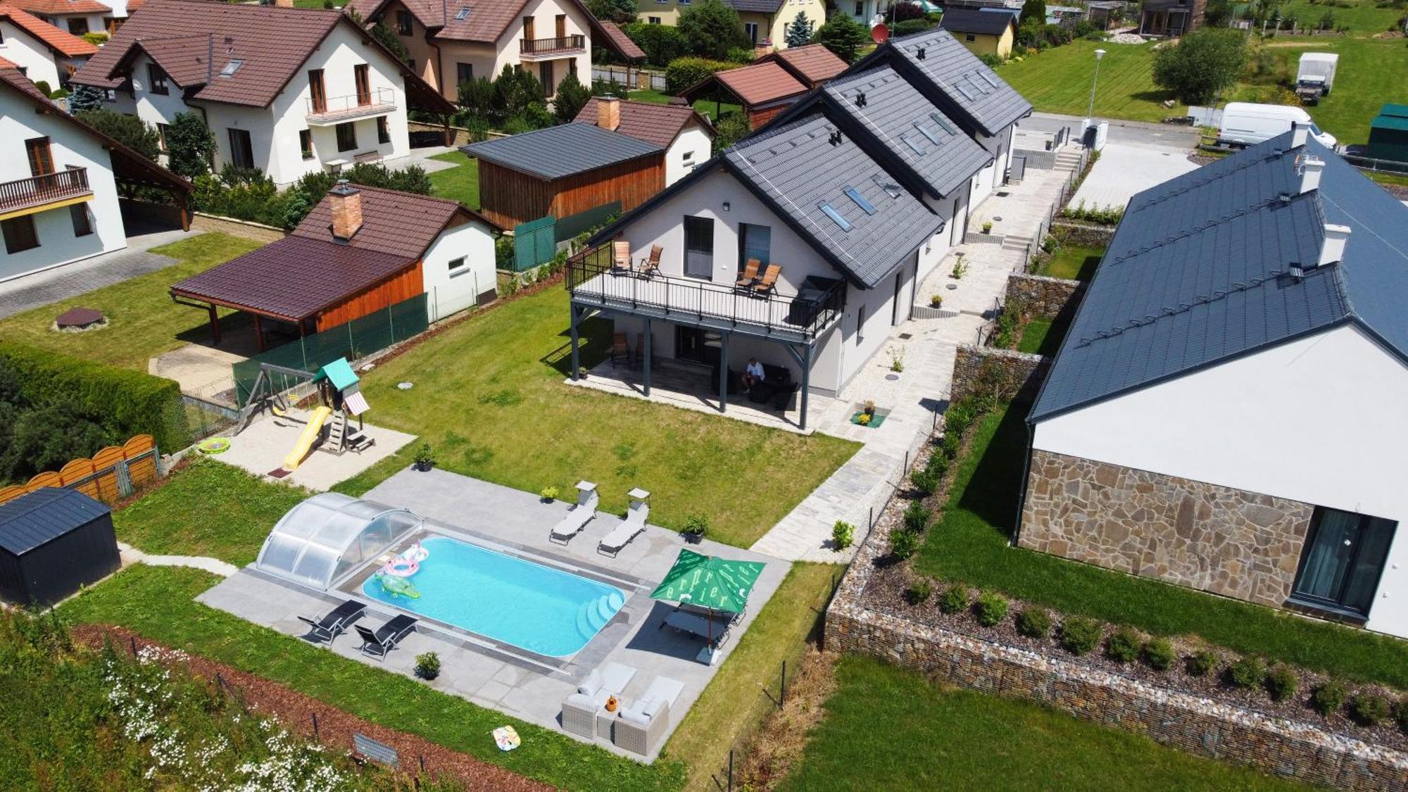 Apartmanove Domy Lipno 1 Frymburk Dış mekan fotoğraf